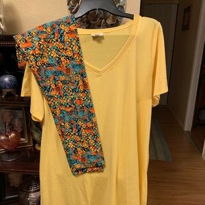 Lularoe T/C and Christy Tee 2XL EUC